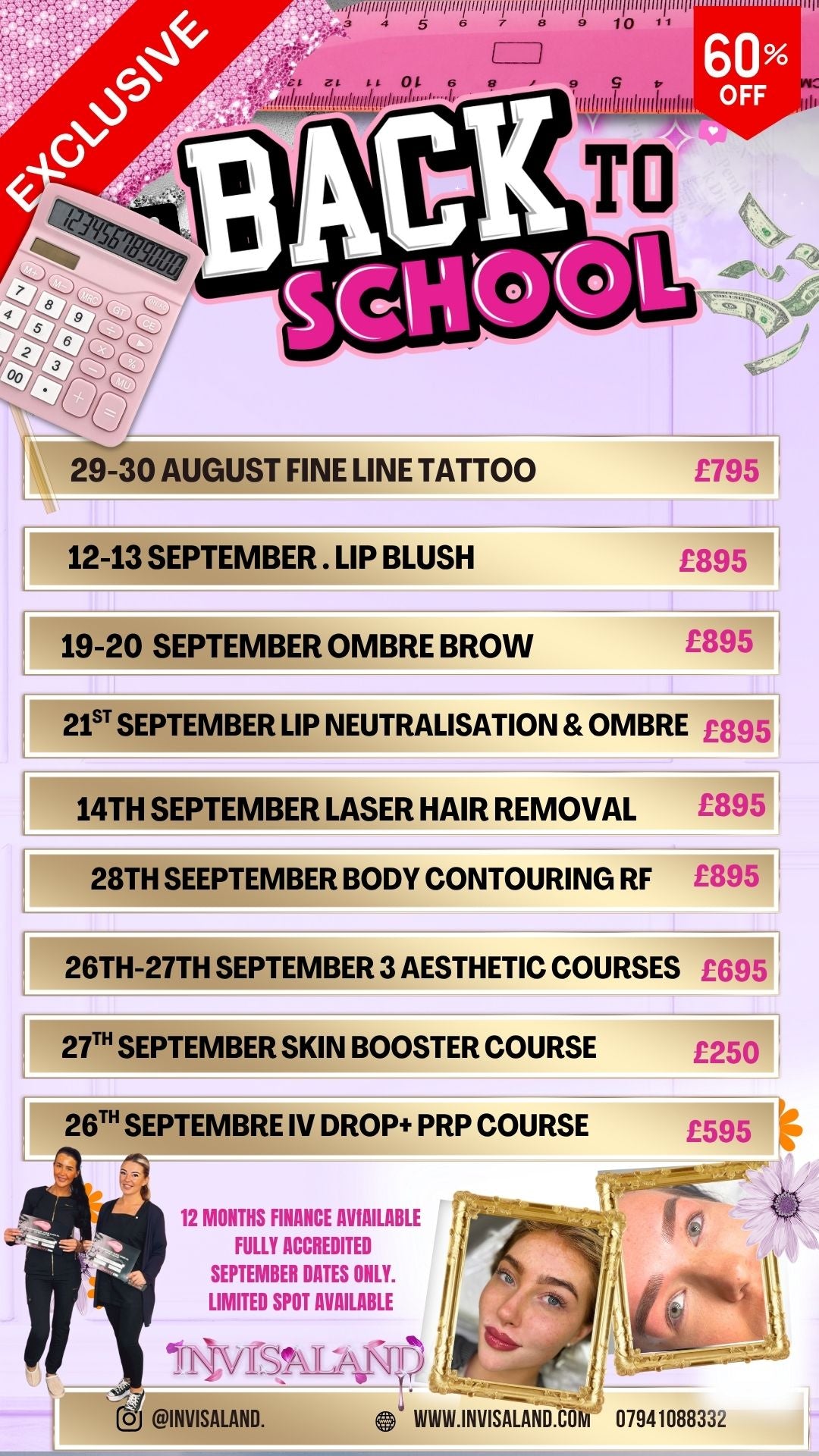 Back-to-School: 60% Off PMU Training — Limited Time!